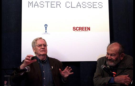 Jury president Istvan Szabo gives a masterclass